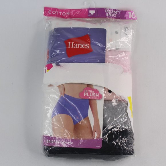 Hanes Other - Hanes Women's Ultra Plush Tagless 5 Briefs Misc Box #146